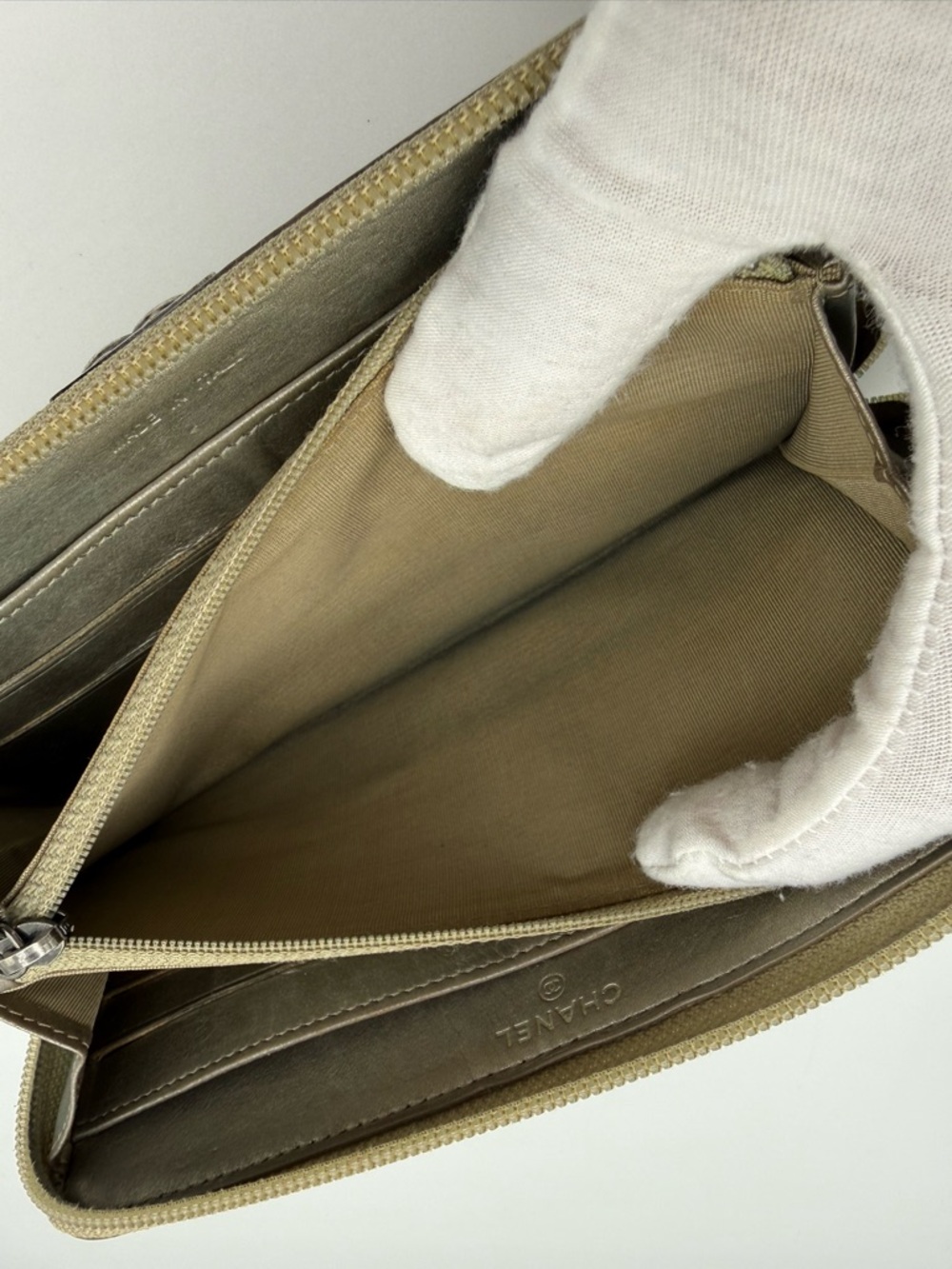 Chanel Boy Quilted Zip Around Wallet with Box - Picture 12 of 15